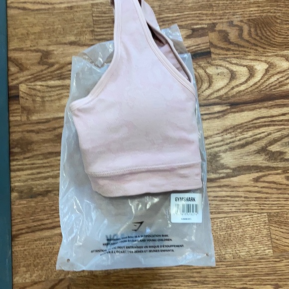 Gymshark camo seamless sports bra, small, pink - Picture 2 of 2